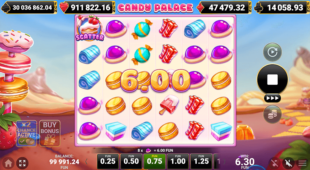 Как выигрывать в видео слоте Candy Palace Как выигрывать в видео слоте Candy Palace